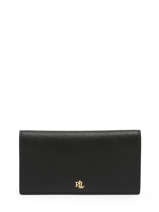 Portefeuille Leder Lauren ralph lauren Zwart dryden 371777